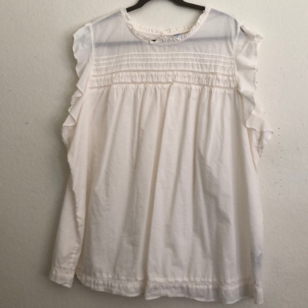 Ruffled smock